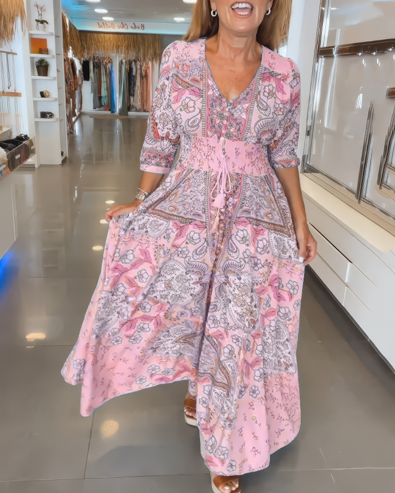 Sophie | Robe de vacances décontractée