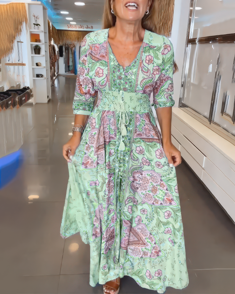 Sophie | Robe de vacances décontractée