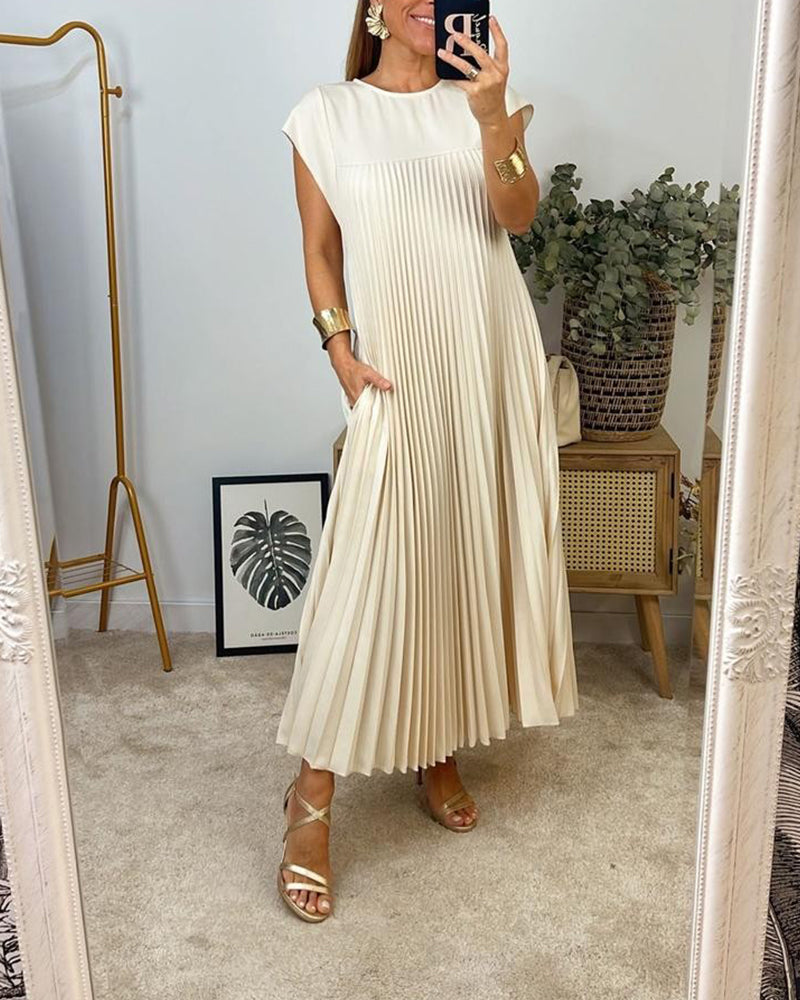 Valérie™ | Robe Plissée Élégante