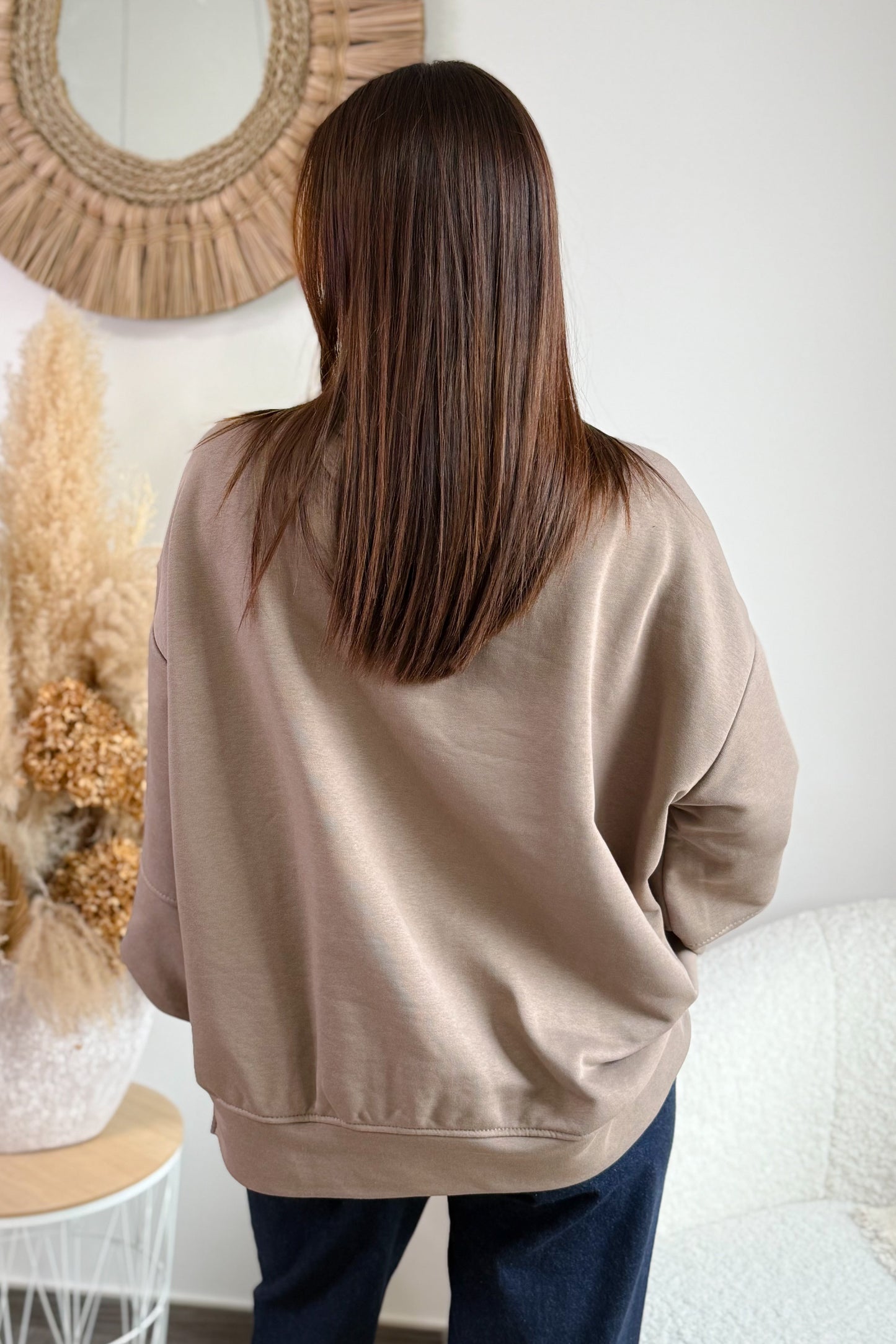 Sweat "Life Isn't Perfect..." Taupe
