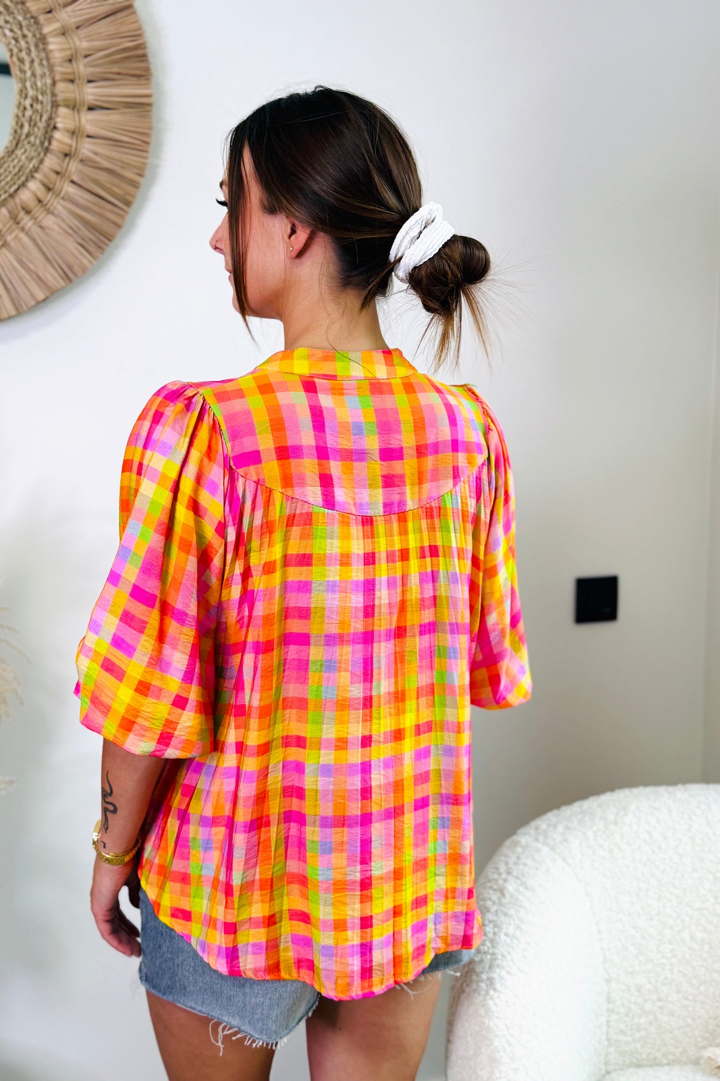 Chemise A Carreaux Pimi Multi