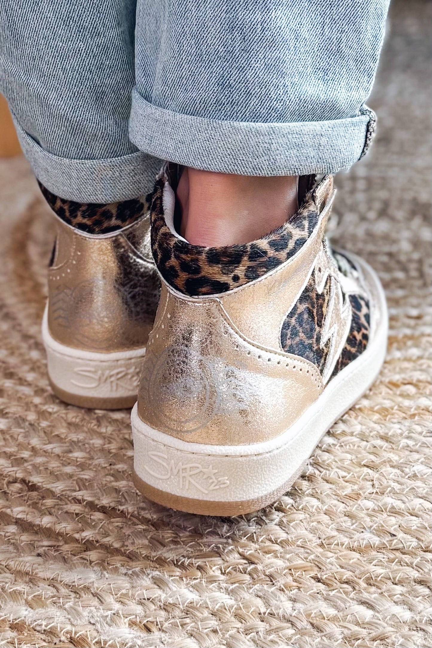 Basket Semerdjian Ariana Léopard