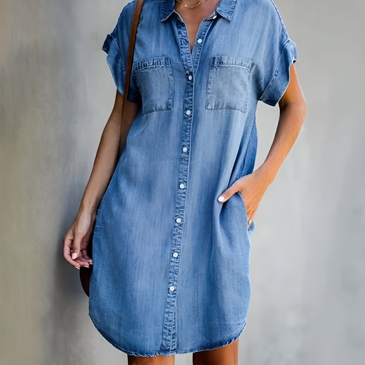 Diane™ | Robe Chemise Élégante