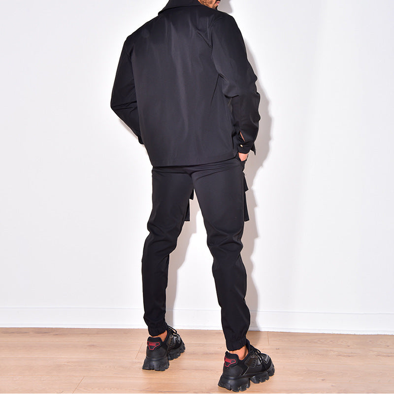Ensemble Veste et Pantalon Cargo Stylé pour Hommes
