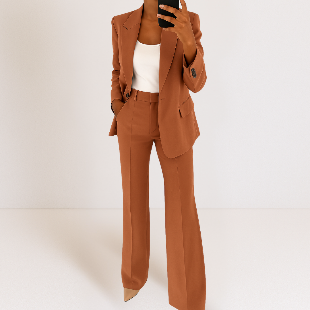 Costume Deux Pièces Chic Pour Femme