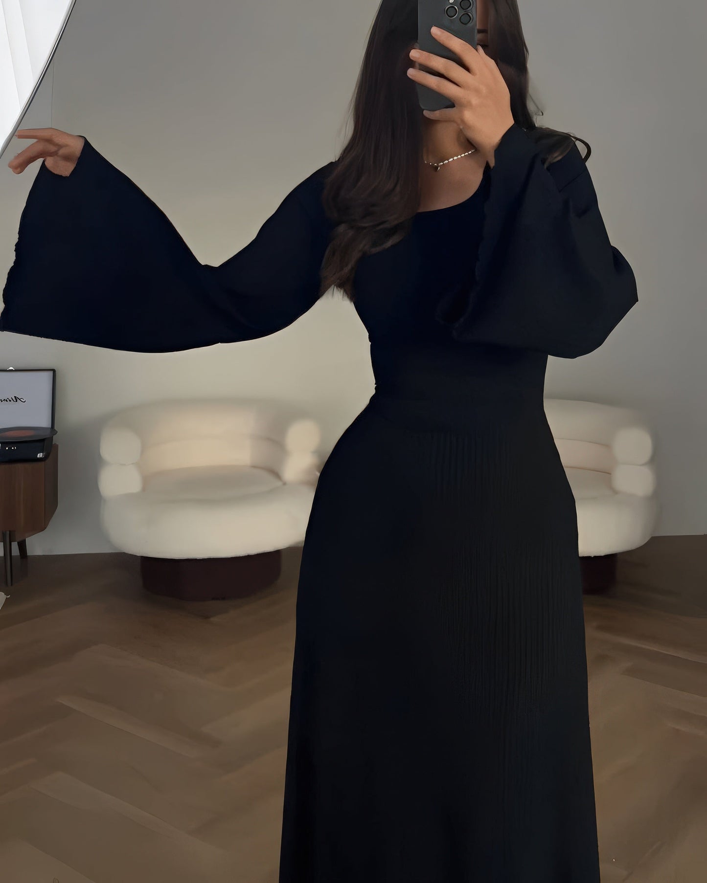 SOFIA™ | Robe Maxi Tricotée Élégante