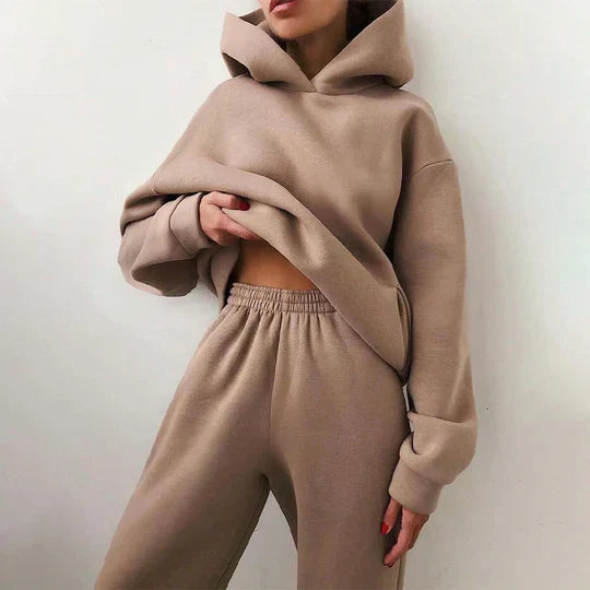 Ensemble Chic Décontracté Pull et Jogging pour Femme