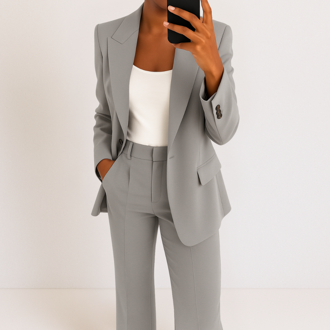 Costume Deux Pièces Chic Pour Femme