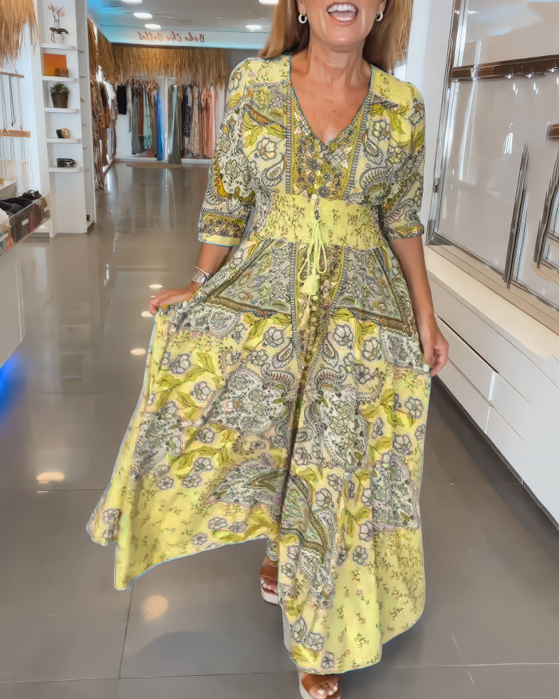 Sophie | Robe de vacances décontractée