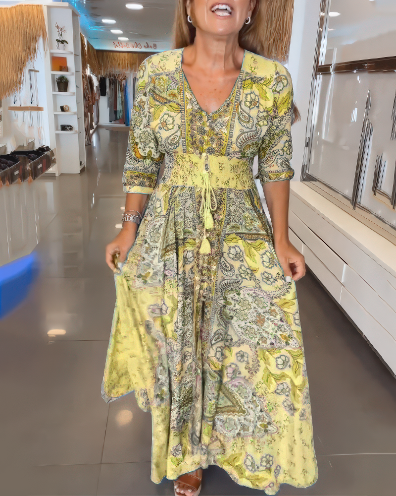 Sophie | Robe de vacances décontractée