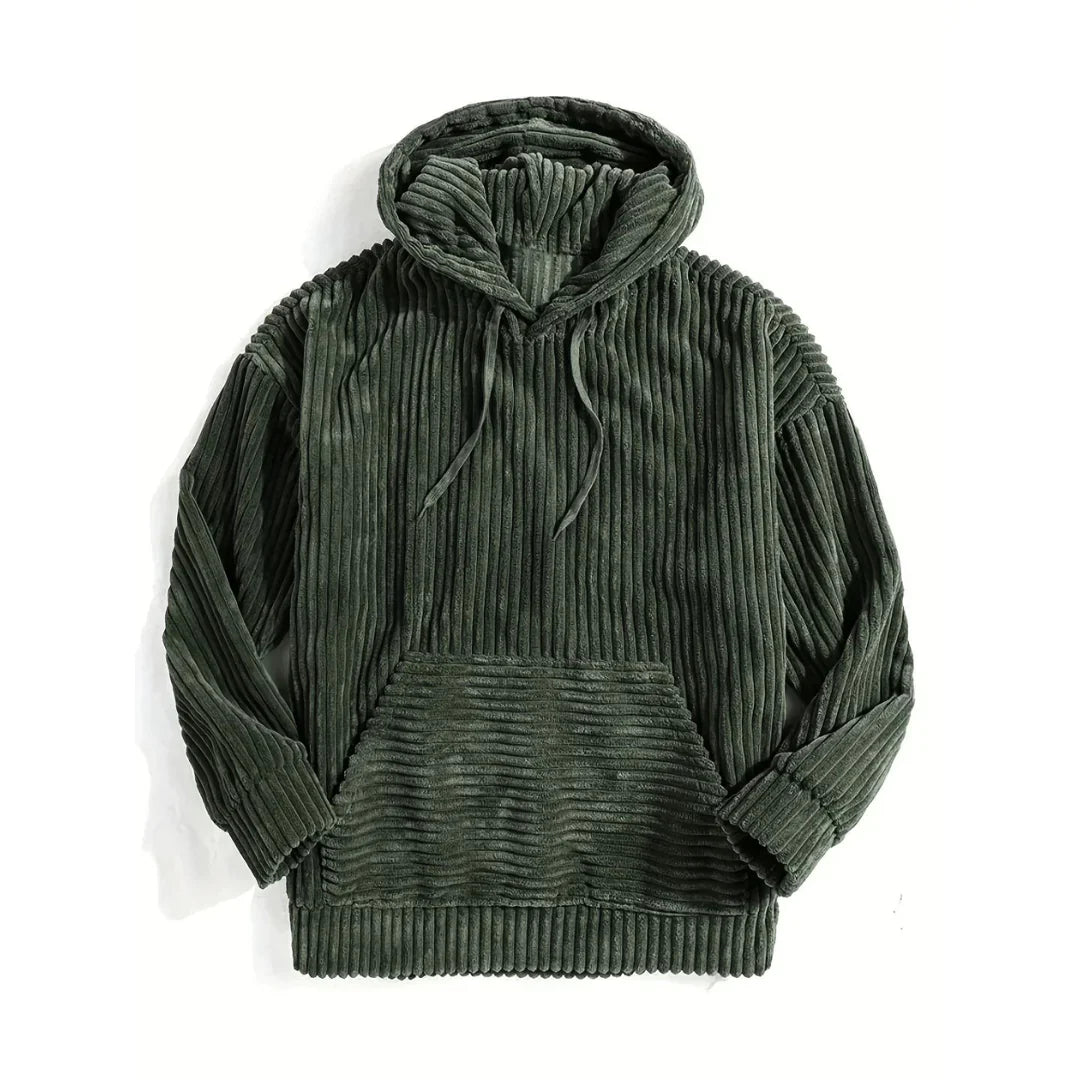 Slac™ | Hoodie Velours Côtelé