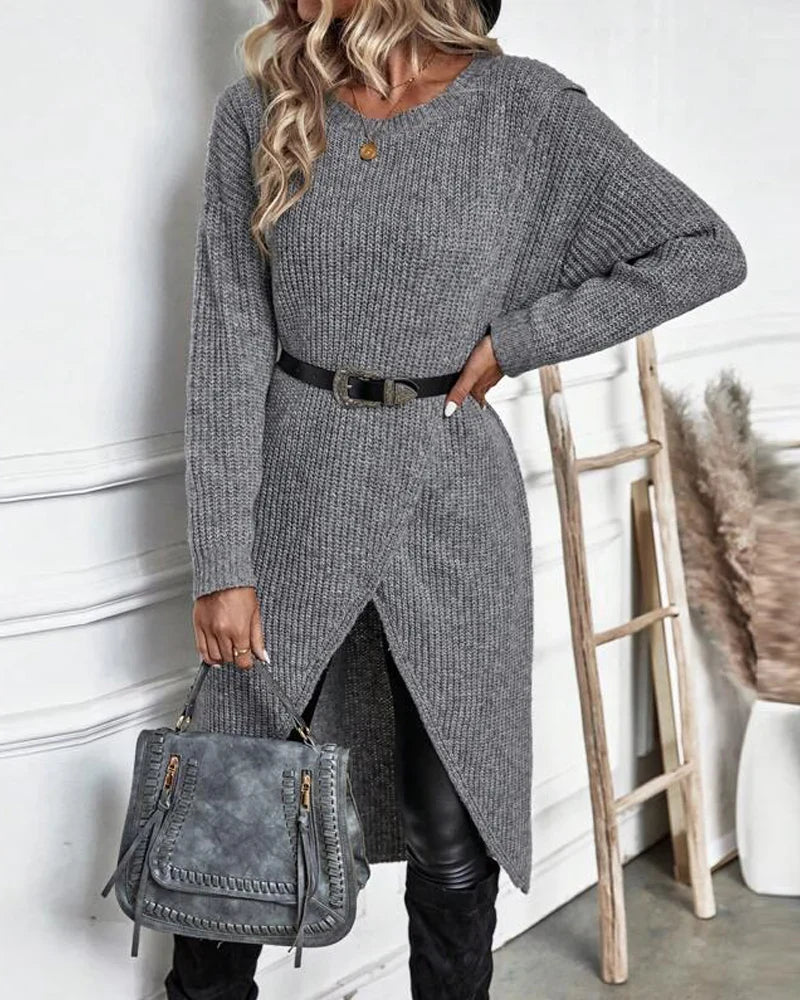 Stella™ | Robe Pull Asymétrique