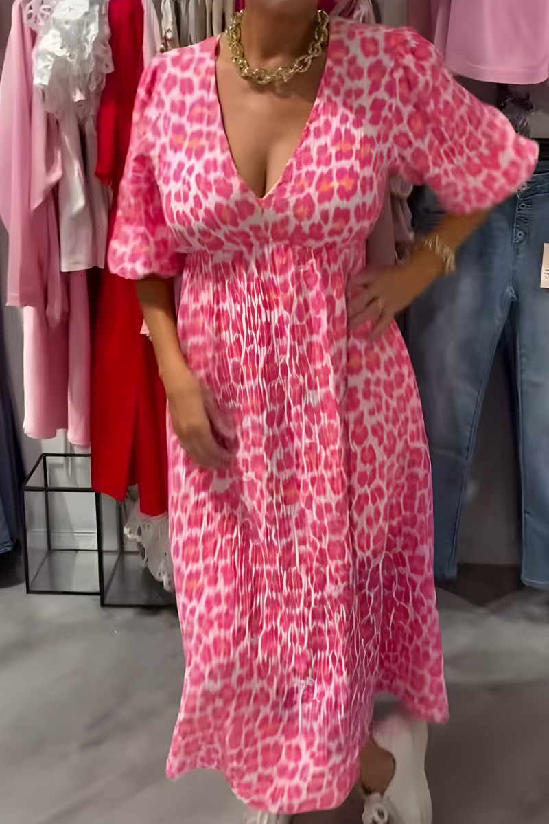 Robe d'été légère en lin