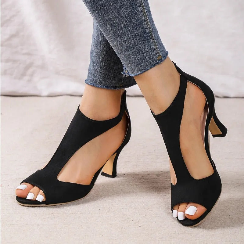 Sandales orthopédiques à talon réglables – Confort, stabilité, style