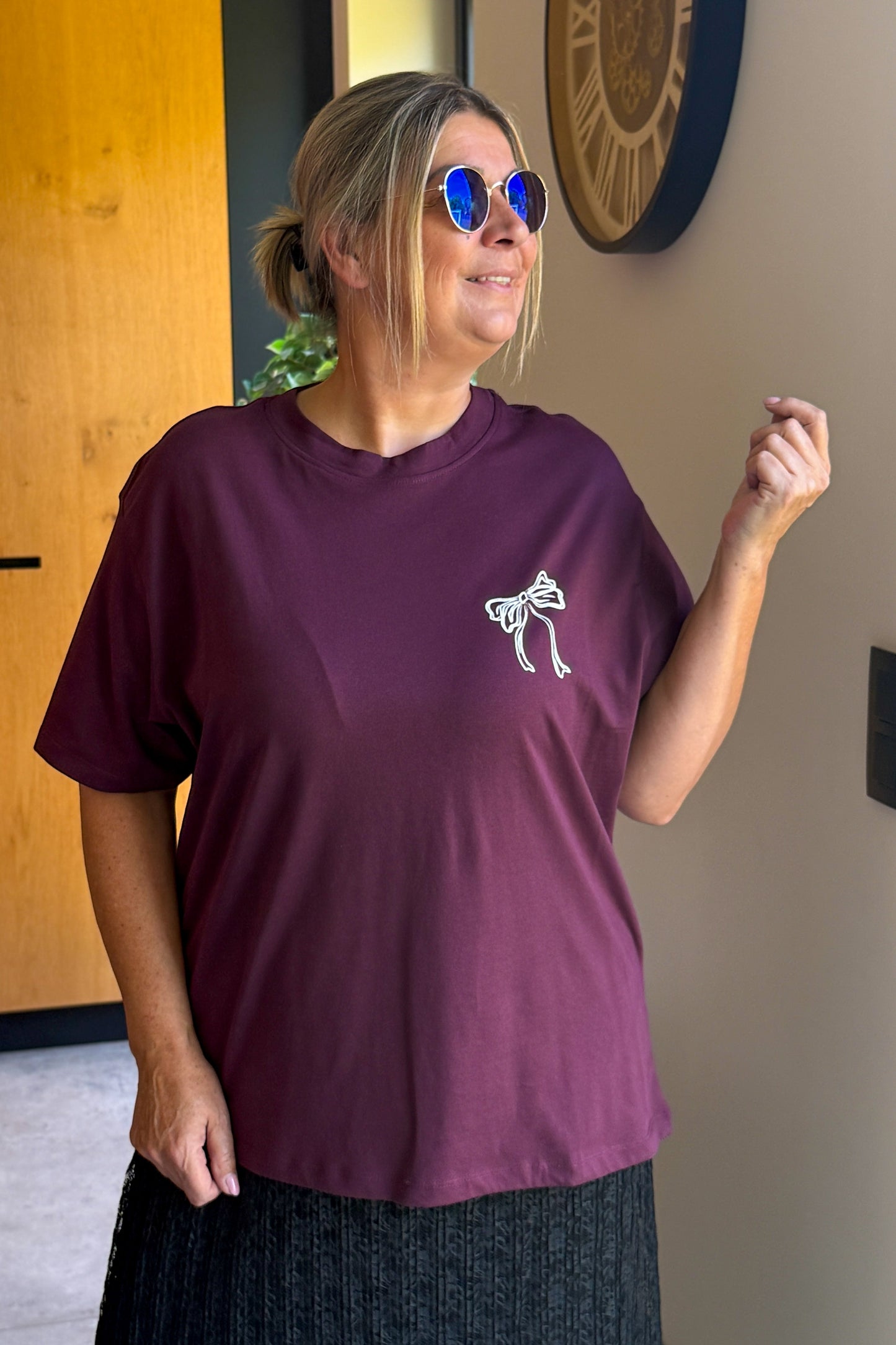 T-Shirt CarWinova Bordeaux Carmakoma
