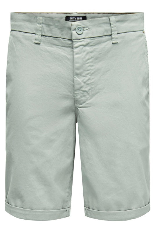 Short ONSPETER REG TWILL 4481 SHORTS Gris Clair