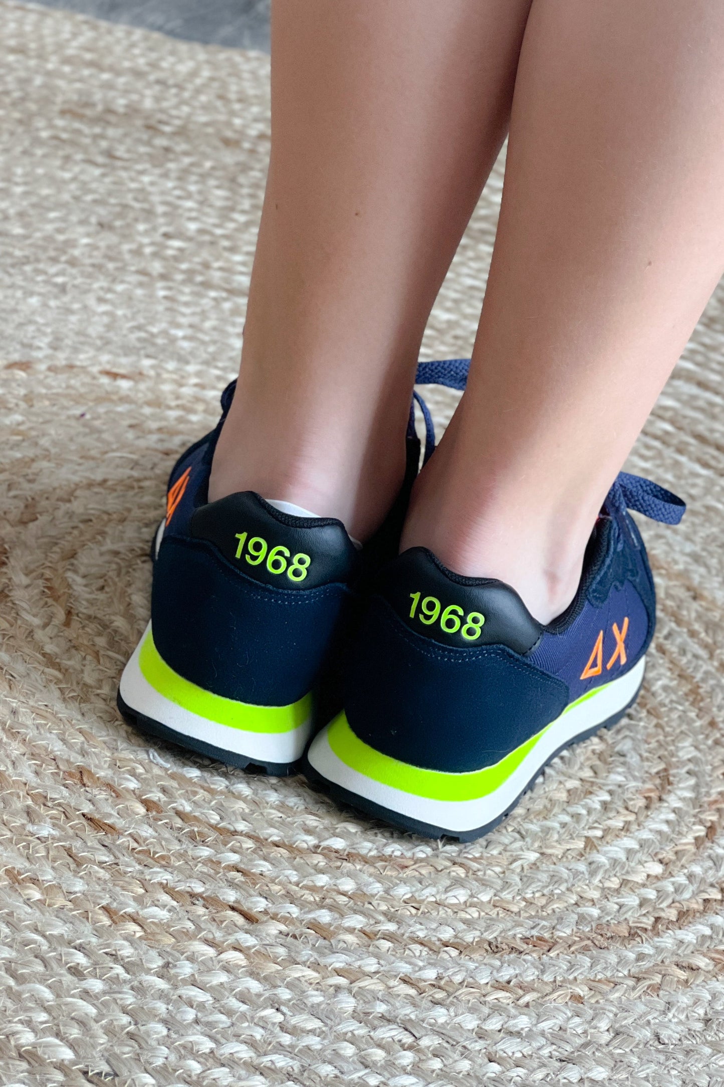 SUN 68 Tom Fluo teen (35-39) Bleu Marine