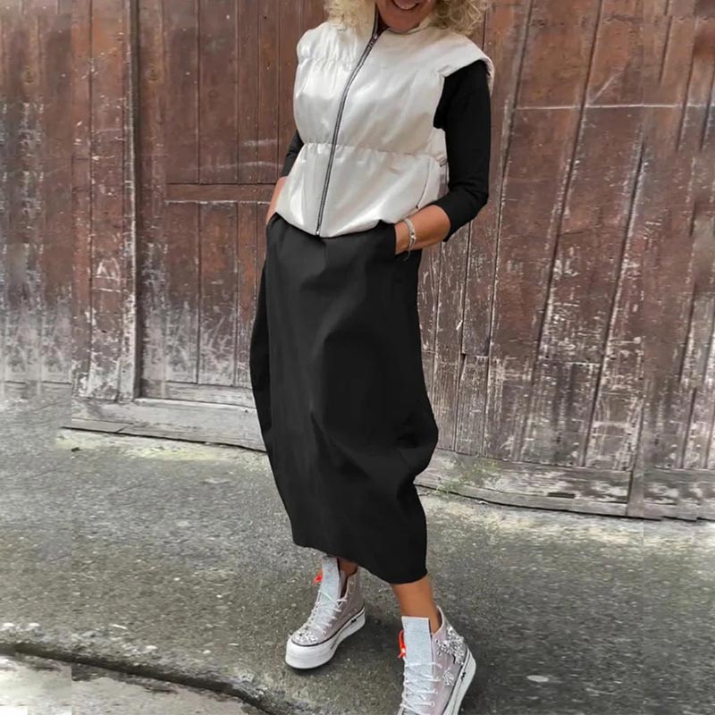 Selindrae™ - Robe femme avec poche élégante