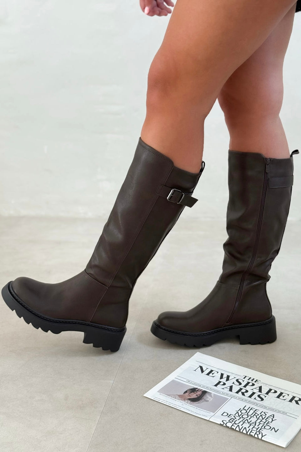 Botte Amalia Choco Mollet M/L