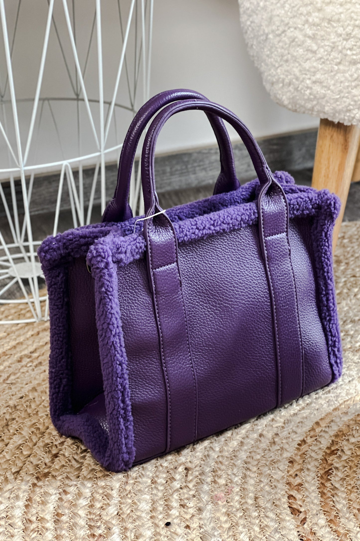 THE TOTE BAG Teddy Violet