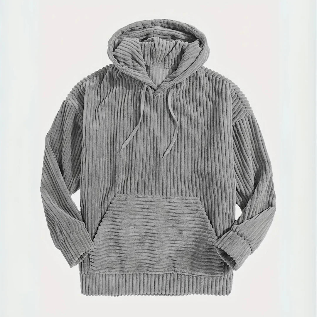 Slac™ | Hoodie Velours Côtelé