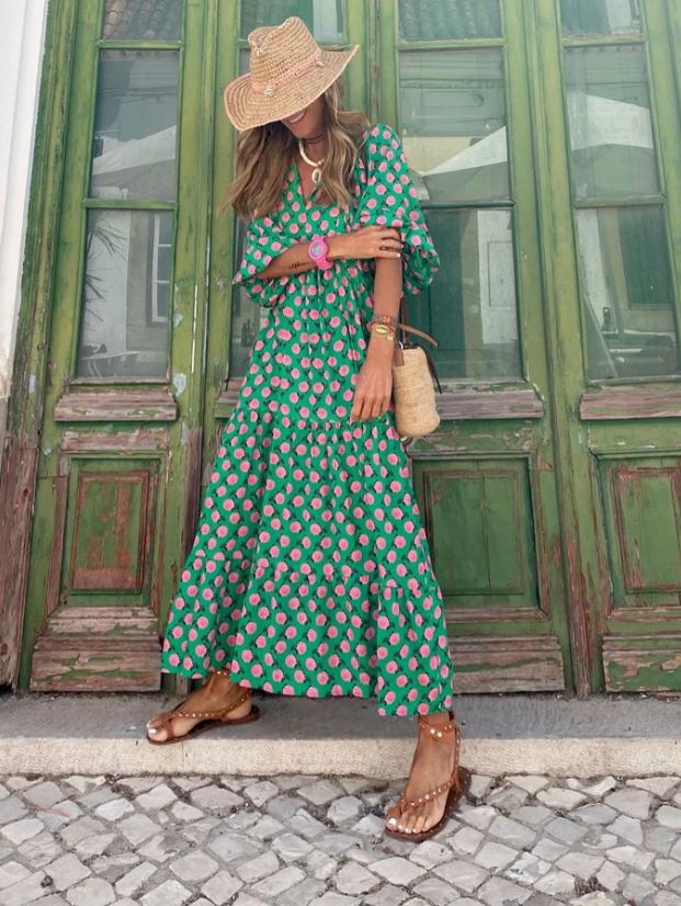 Susie - Robe longue bohème