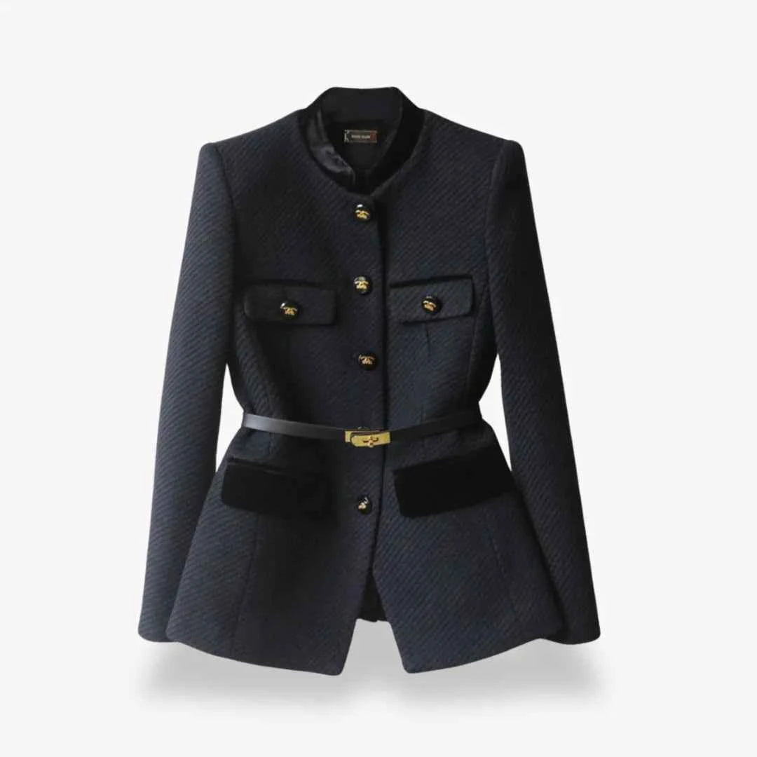 Veste en tweed sur mesure pour un style bureau chic