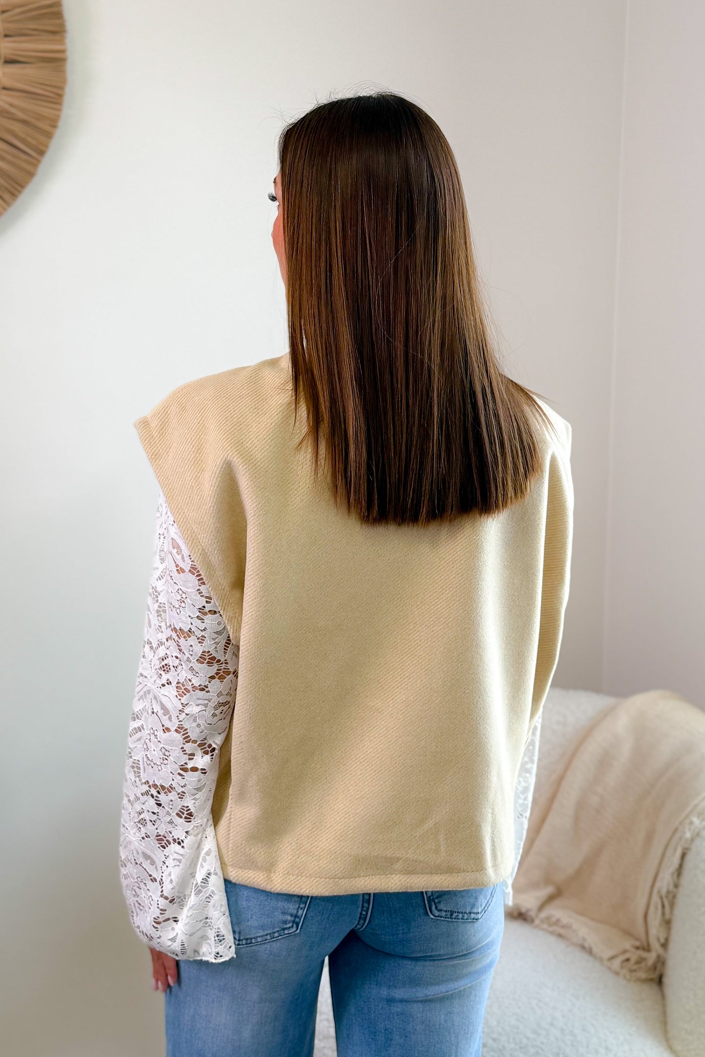 Gilet Sans Manches Noellie Beige