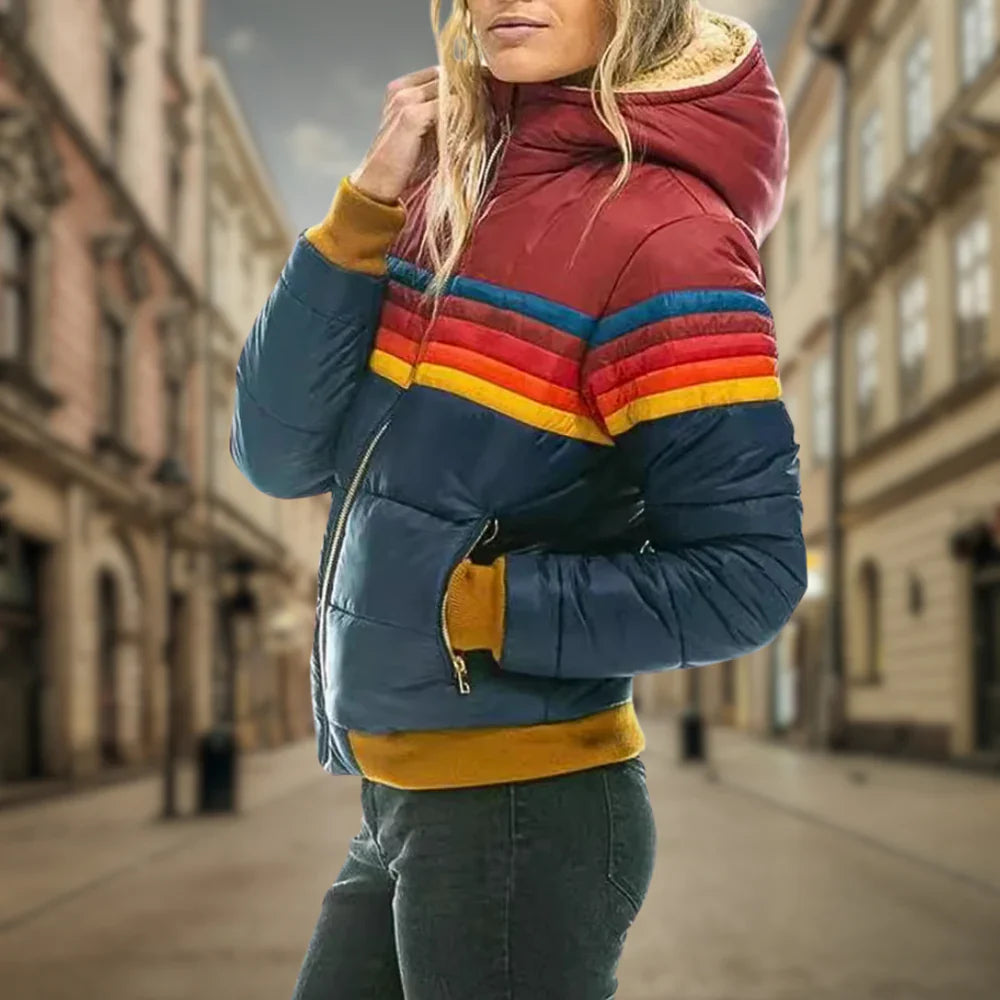Bozina™ | Doudoune Rétro Multicolore