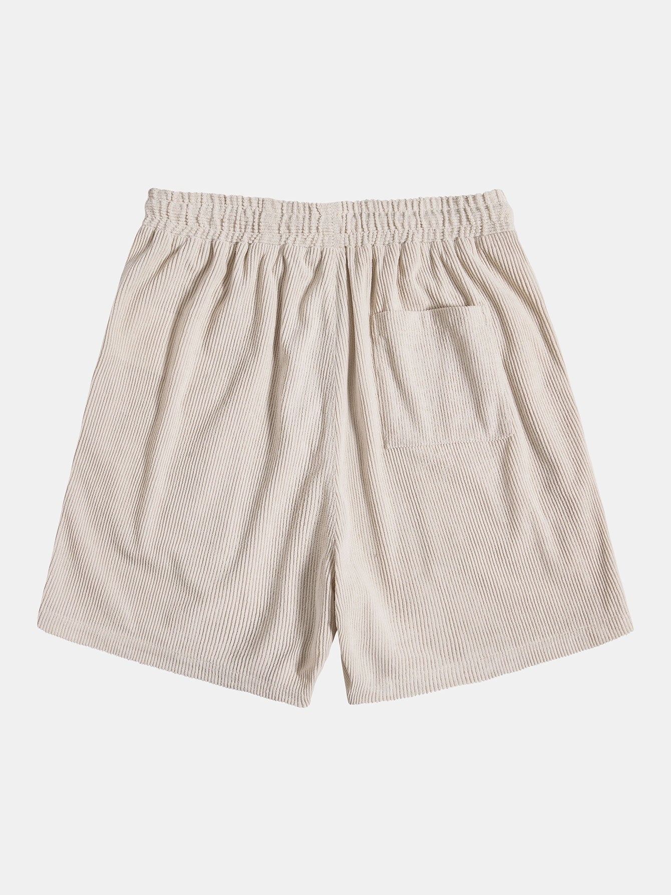 Ensemble Chemise et Short en Velours Côtelé Stylé pour Hommes
