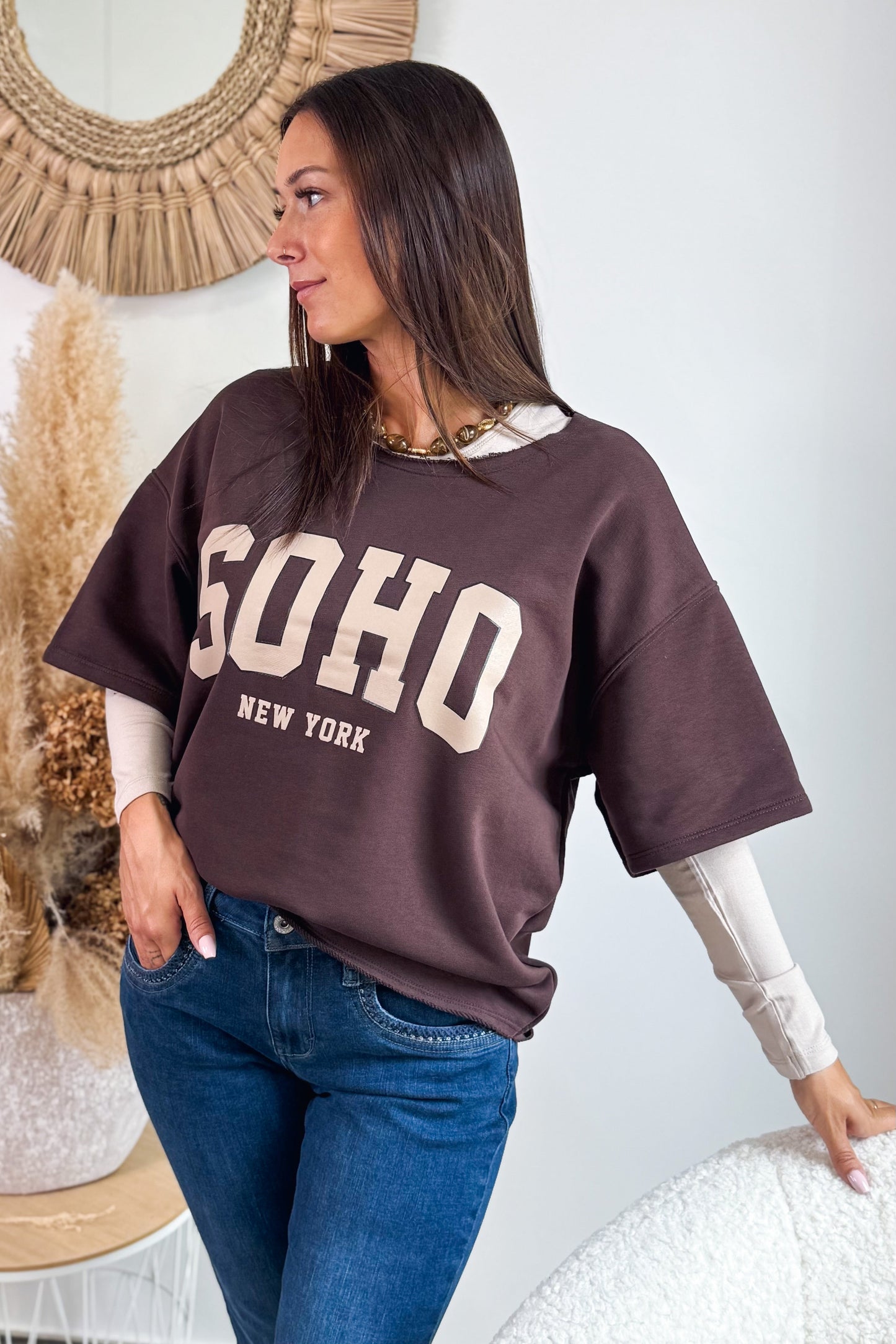 T-Shirt Mila Beige JDY