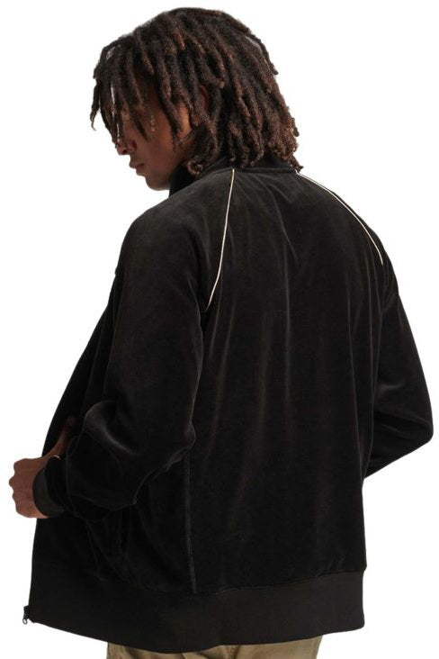 Gilet Kutcher Velours Noir