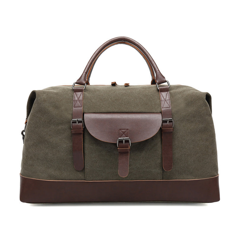 Sac de voyage rétro en tissu vieilli