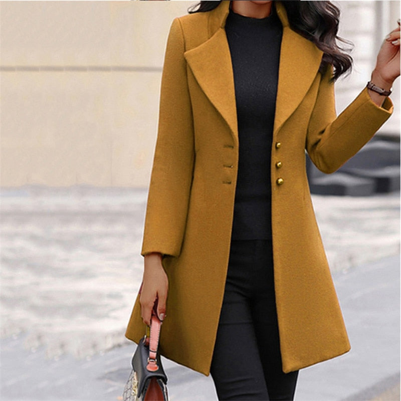 Veste classique décontractée zippée intégrale