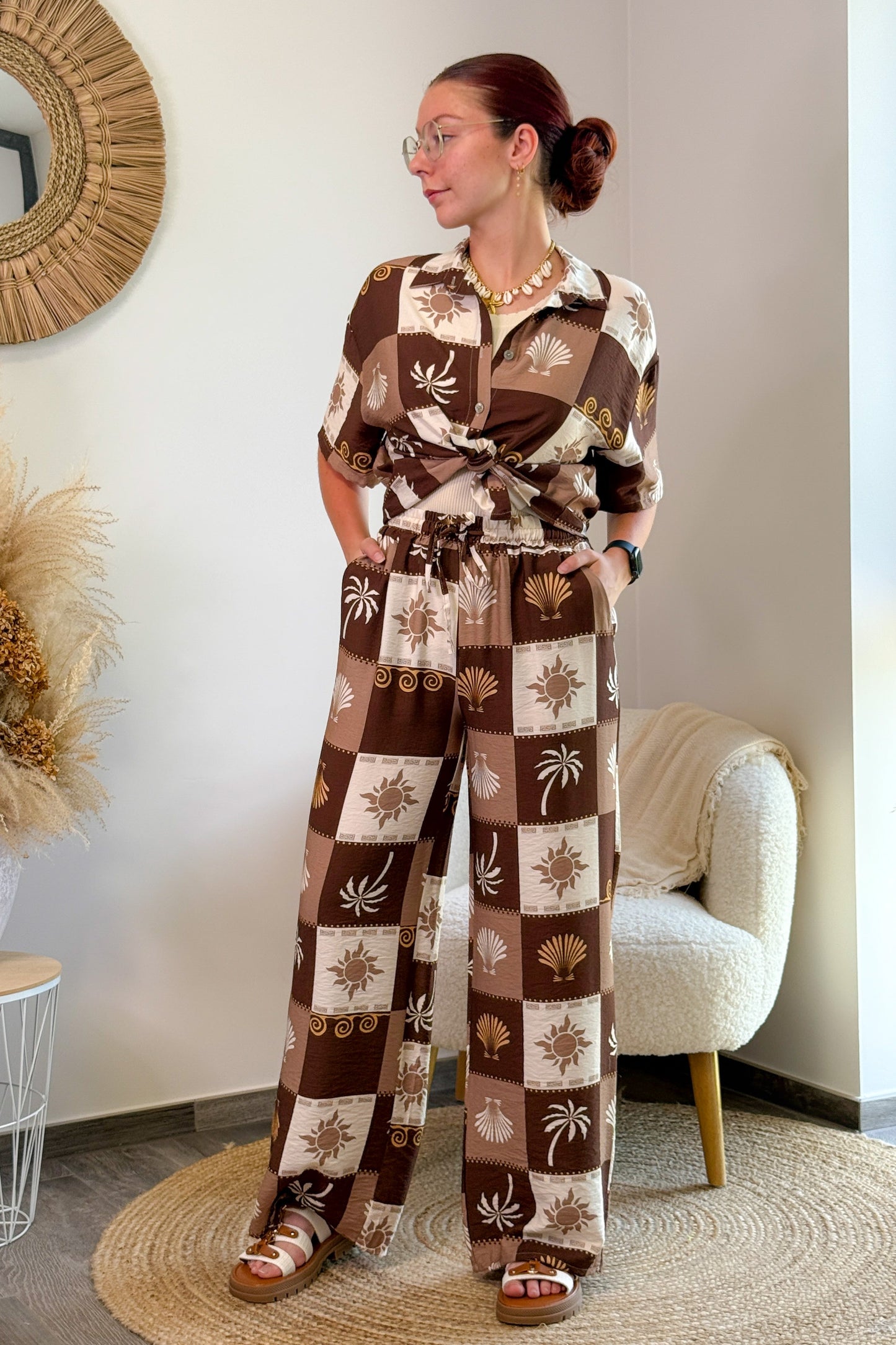 Chemise Marbella Choco