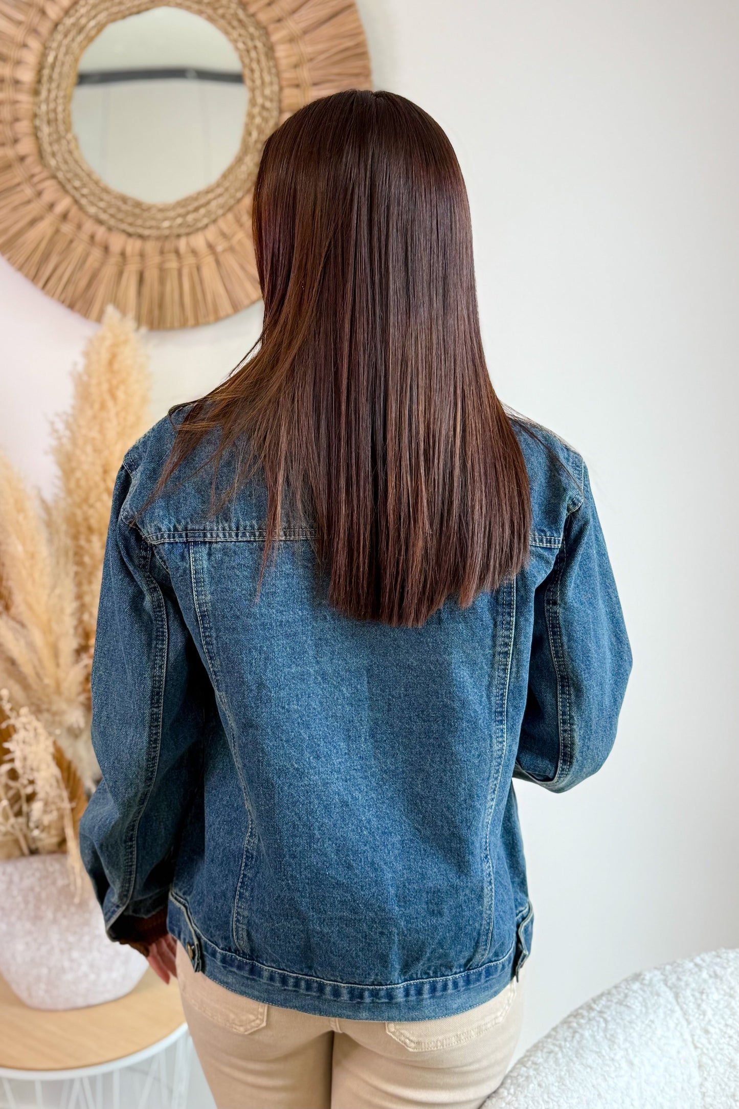 Veste En Jeans Cossia Bleu
