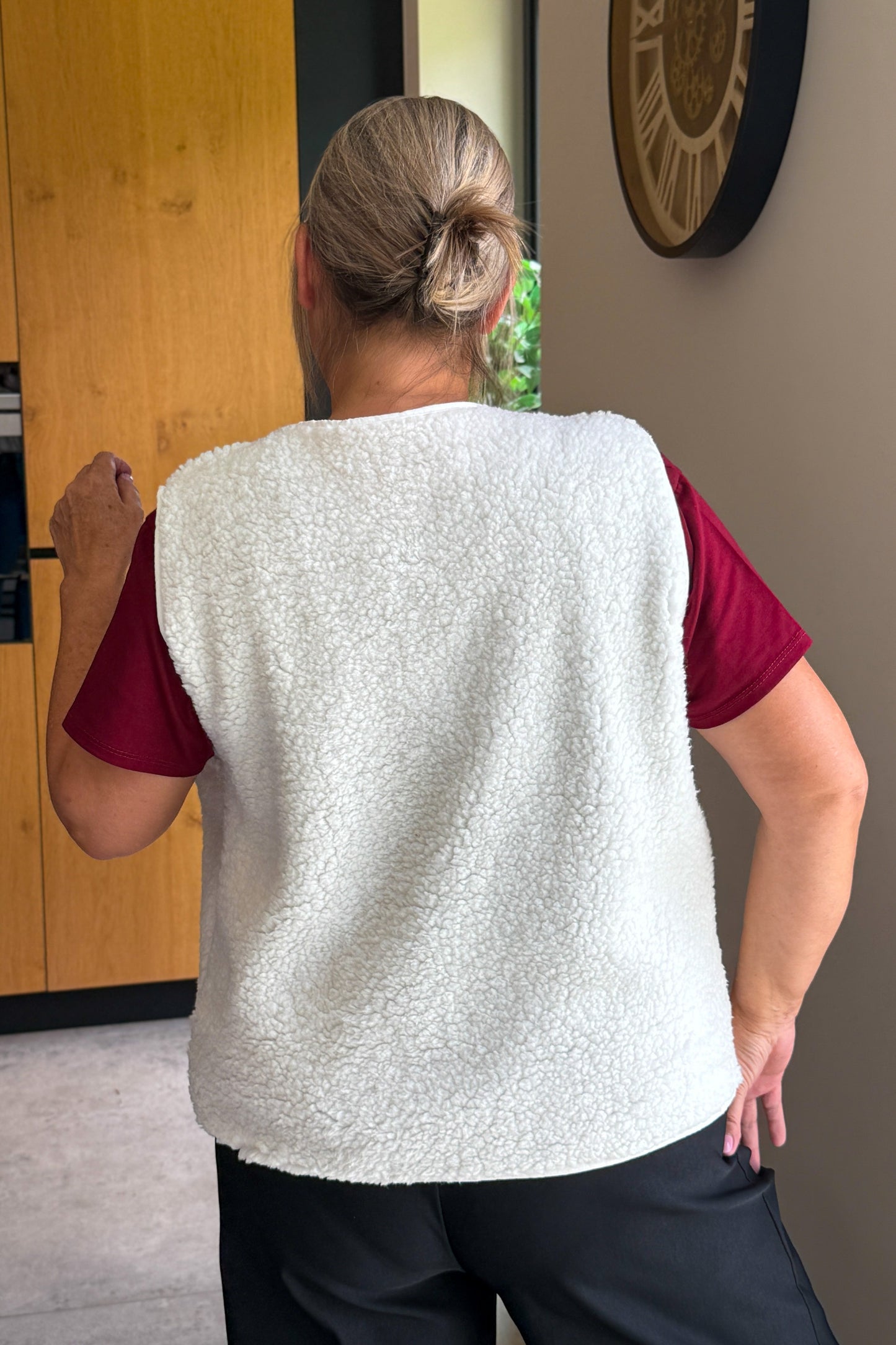 Gilet Teddy Luppa Blanc GT