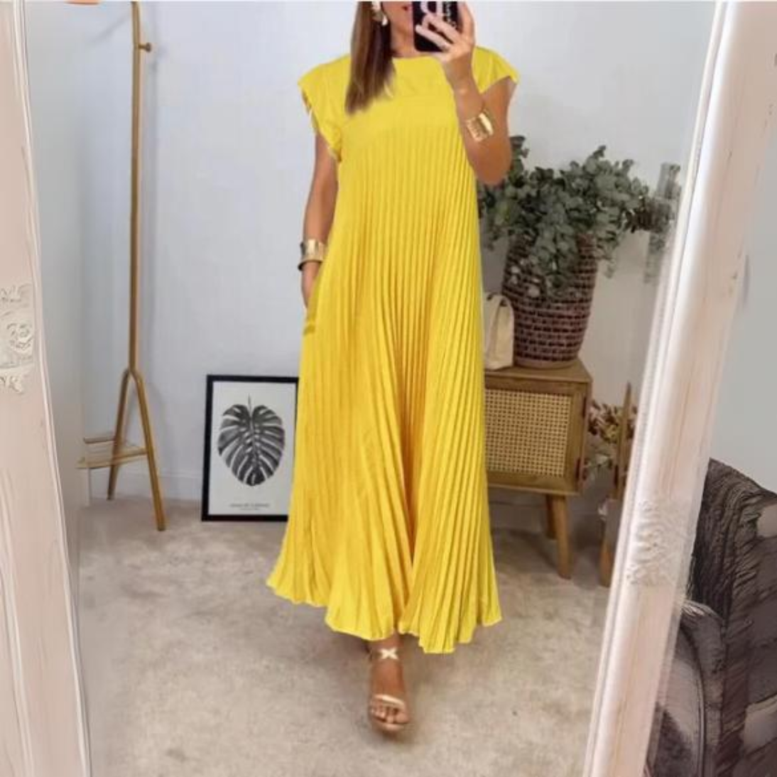 Seline® | Robe plissée légère et aérienne