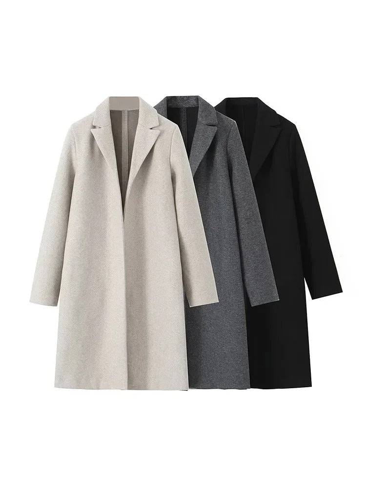 Shela™ | Manteau Long Élégant