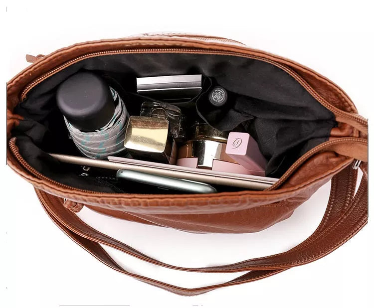 Sac à Bandoulière En Cuir Végétal