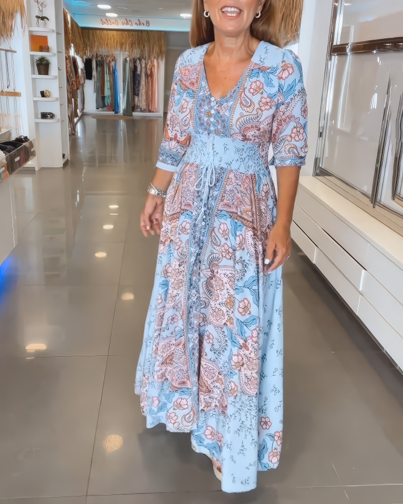 Sophie | Robe de vacances décontractée