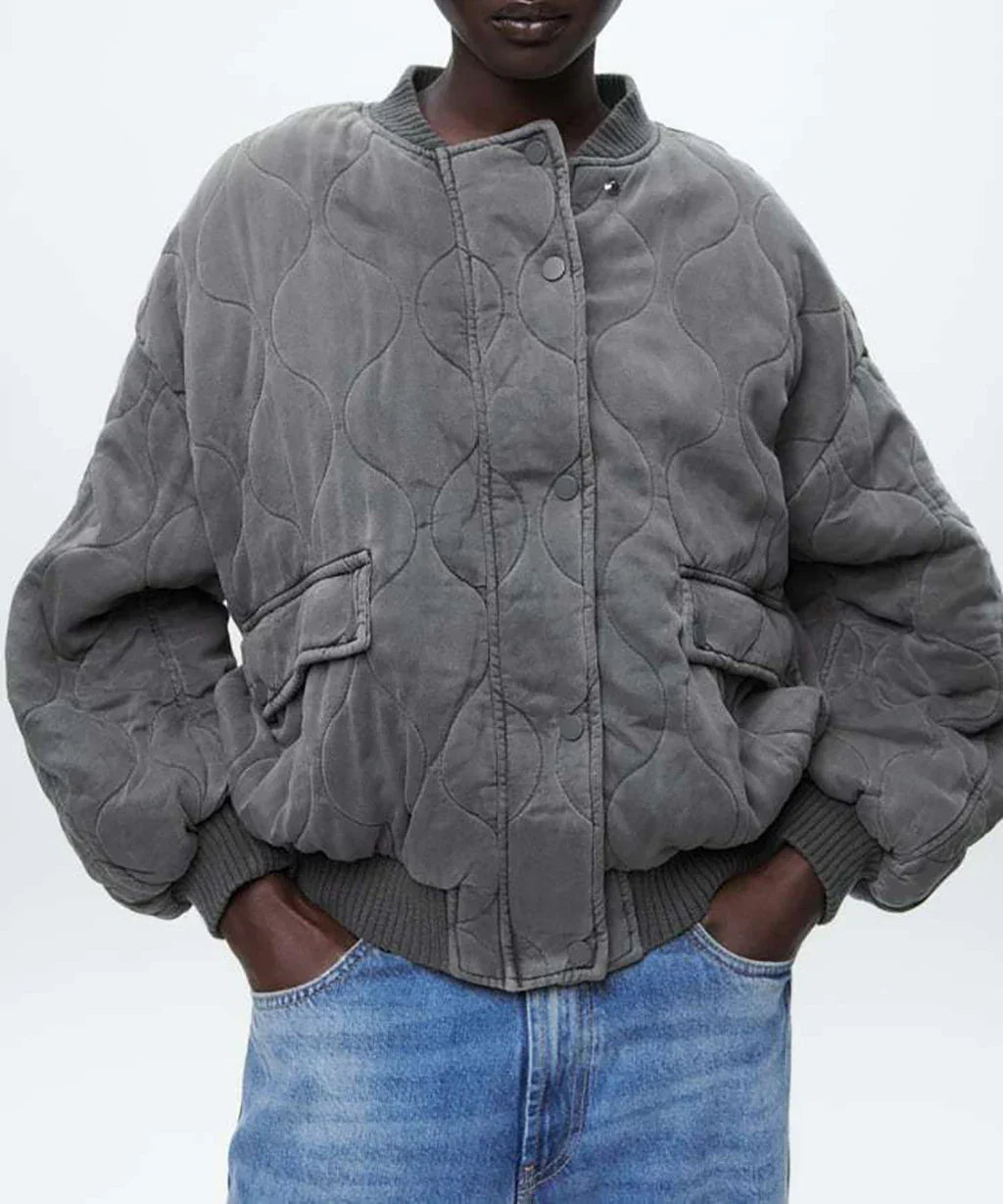 Veste d'hiver matelassée moderne pour femmes