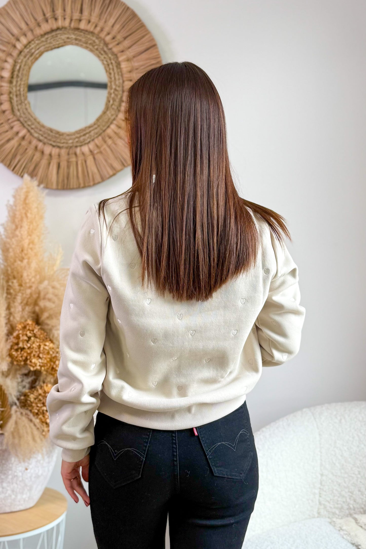 Sweat Atika Beige Only