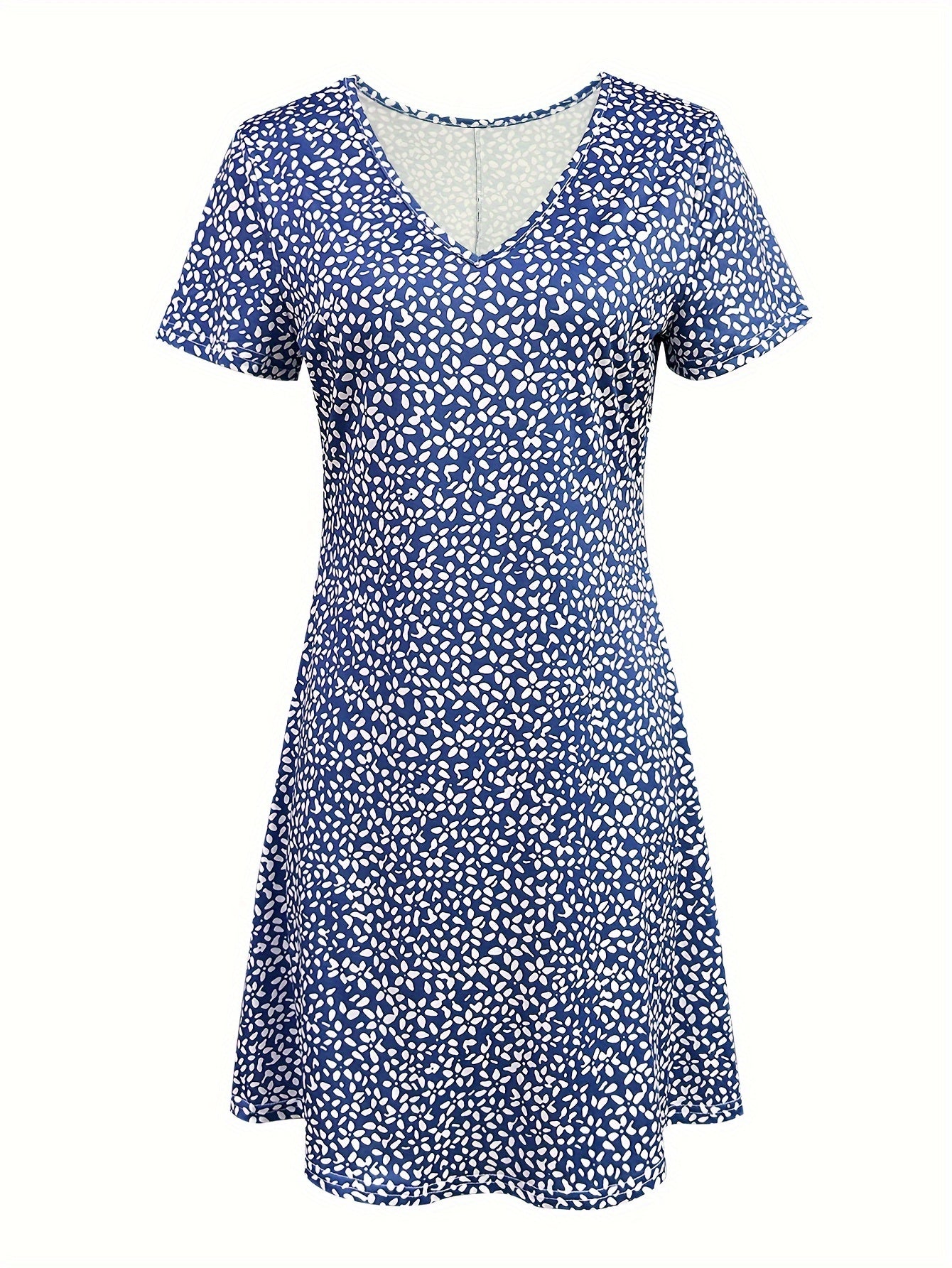 Capin™ | Robe Décontractée à Imprimé Floral