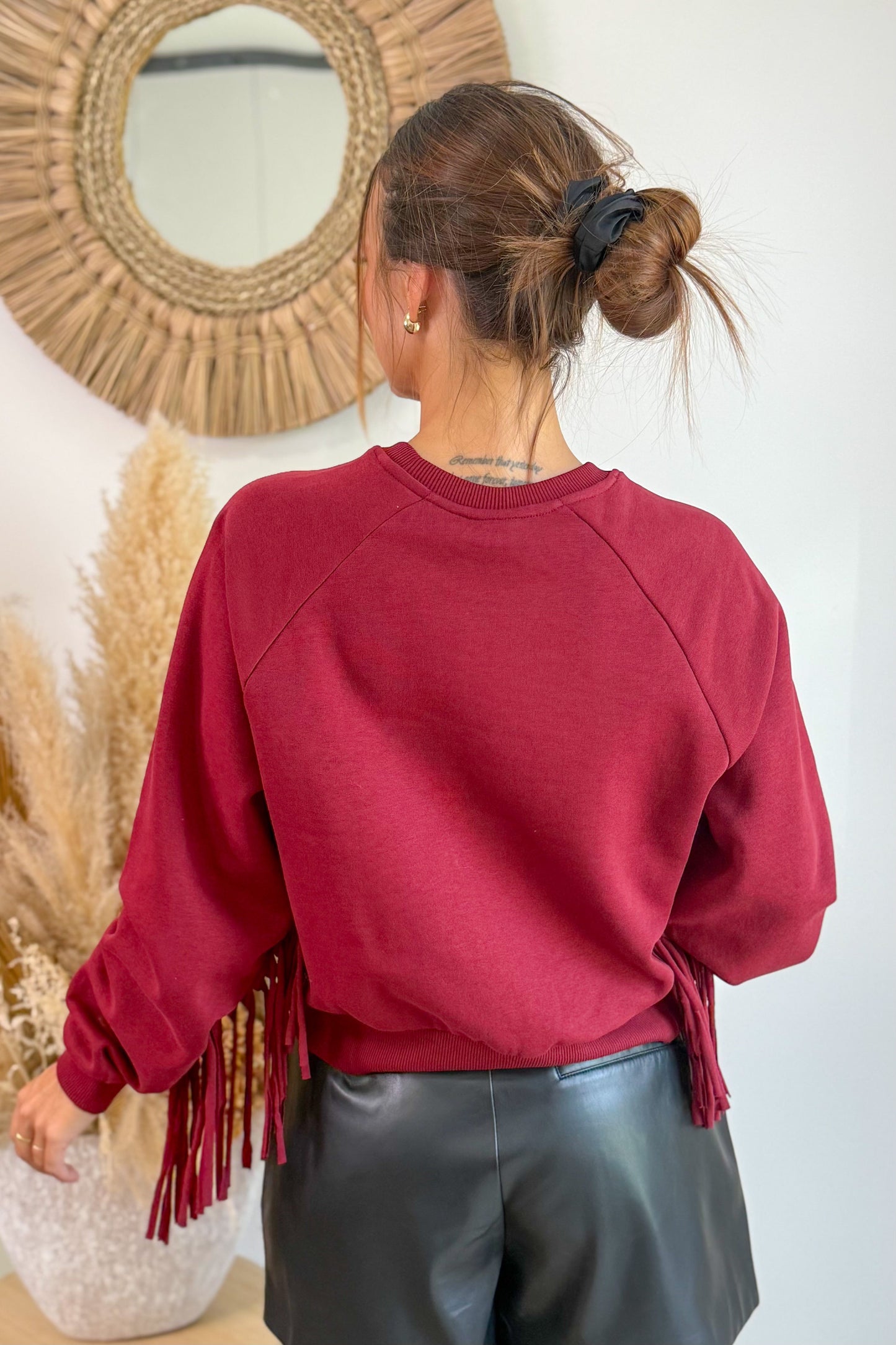 Sweat Jett Bordeaux Only