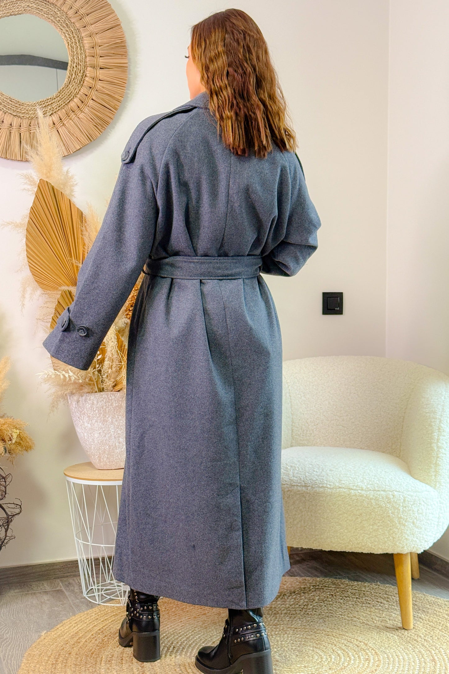 Manteau Maisy Gris Only