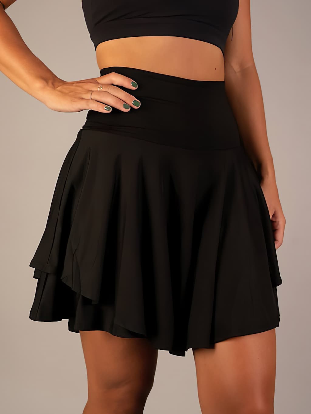 Jupe Elyana "Poches & Short" Intégré