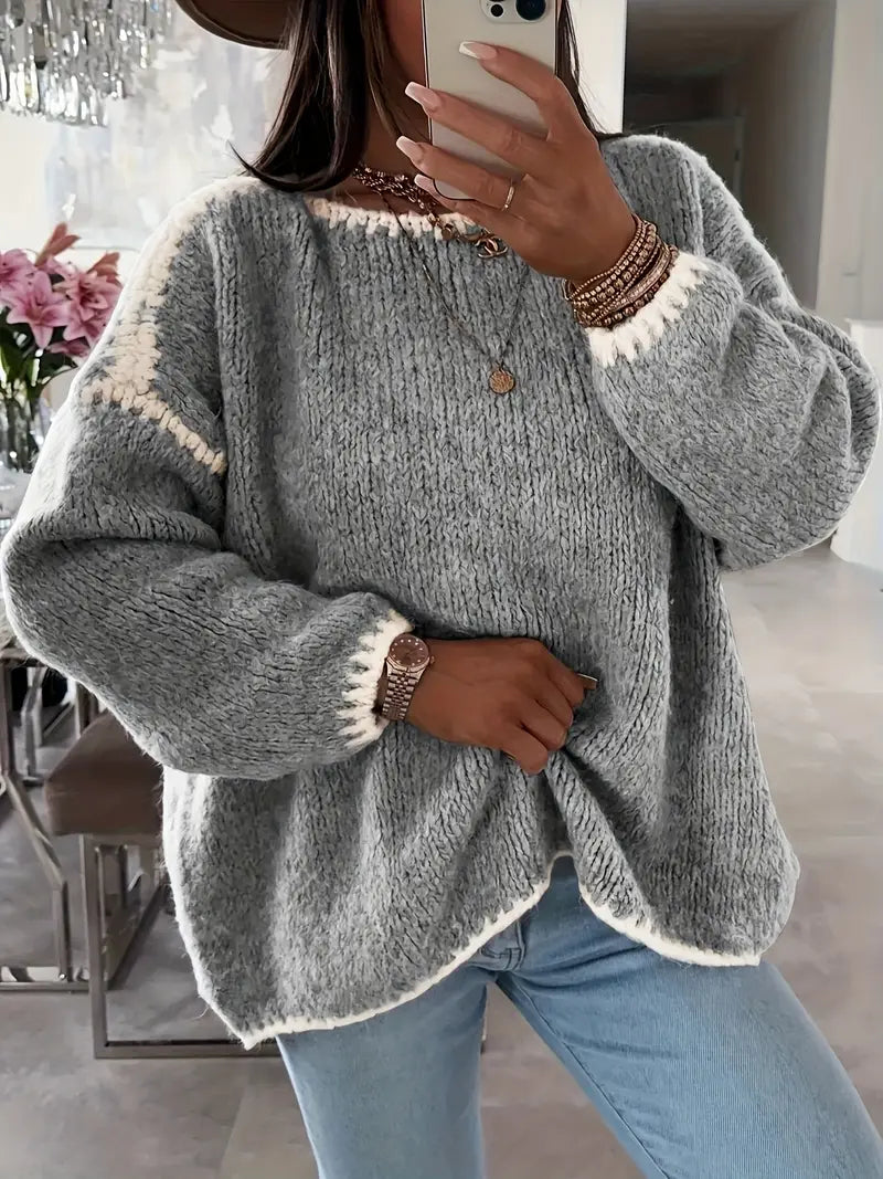 SABINA - PULL EN MAILLE SÉRÉNITÉ