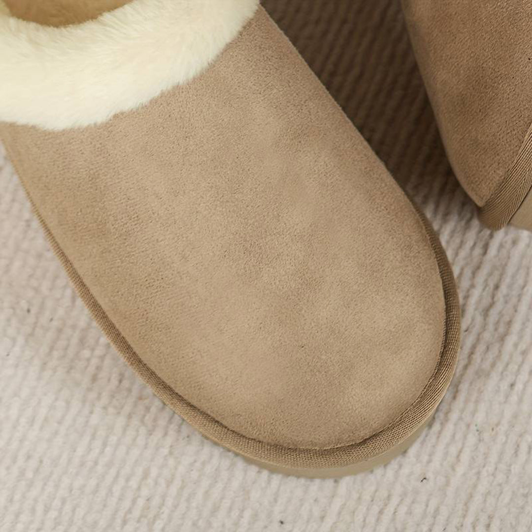 Chaussons Femme Douillets en Polaire, Faciles à Enfiler