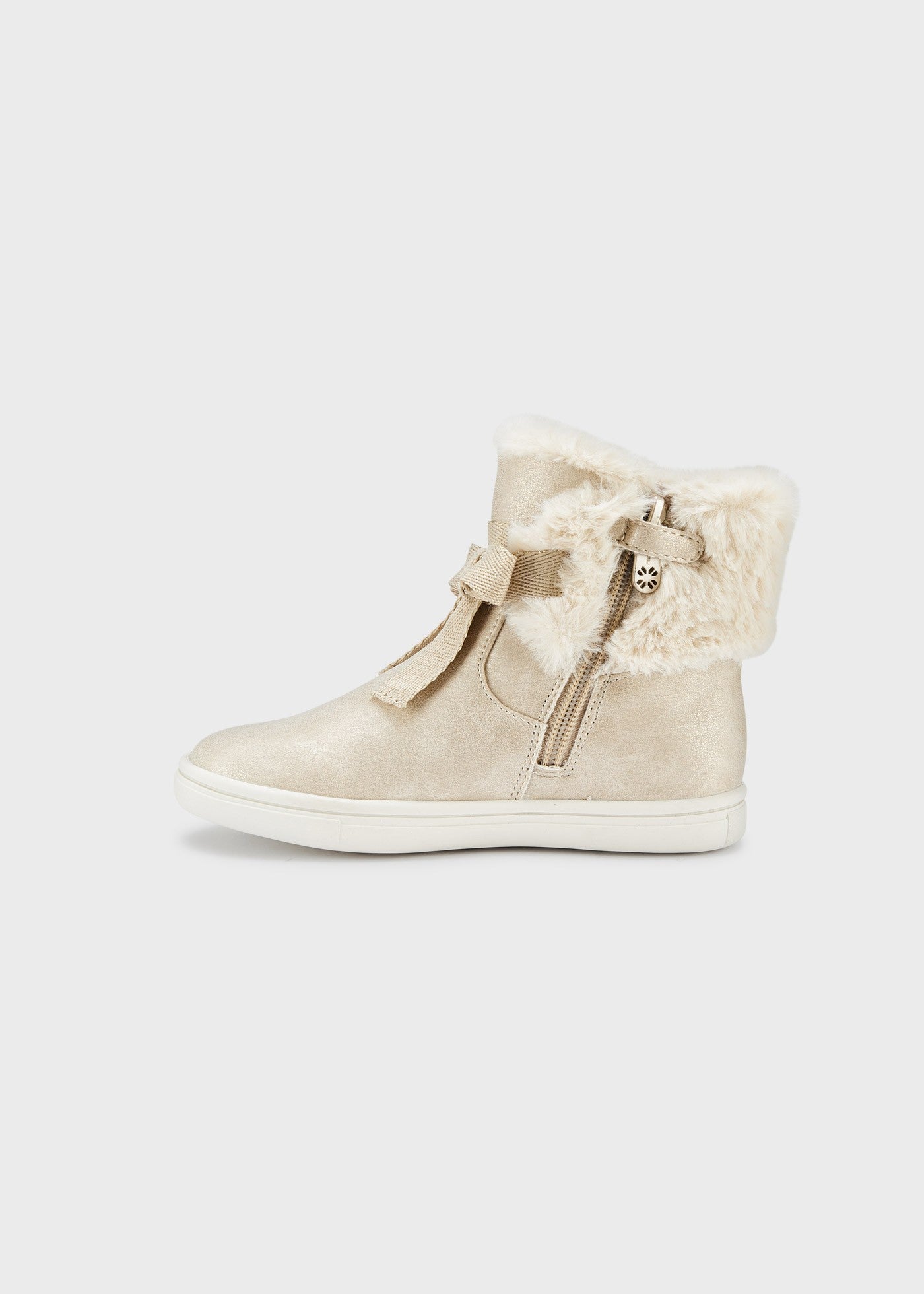 Bottines fausse fourrure